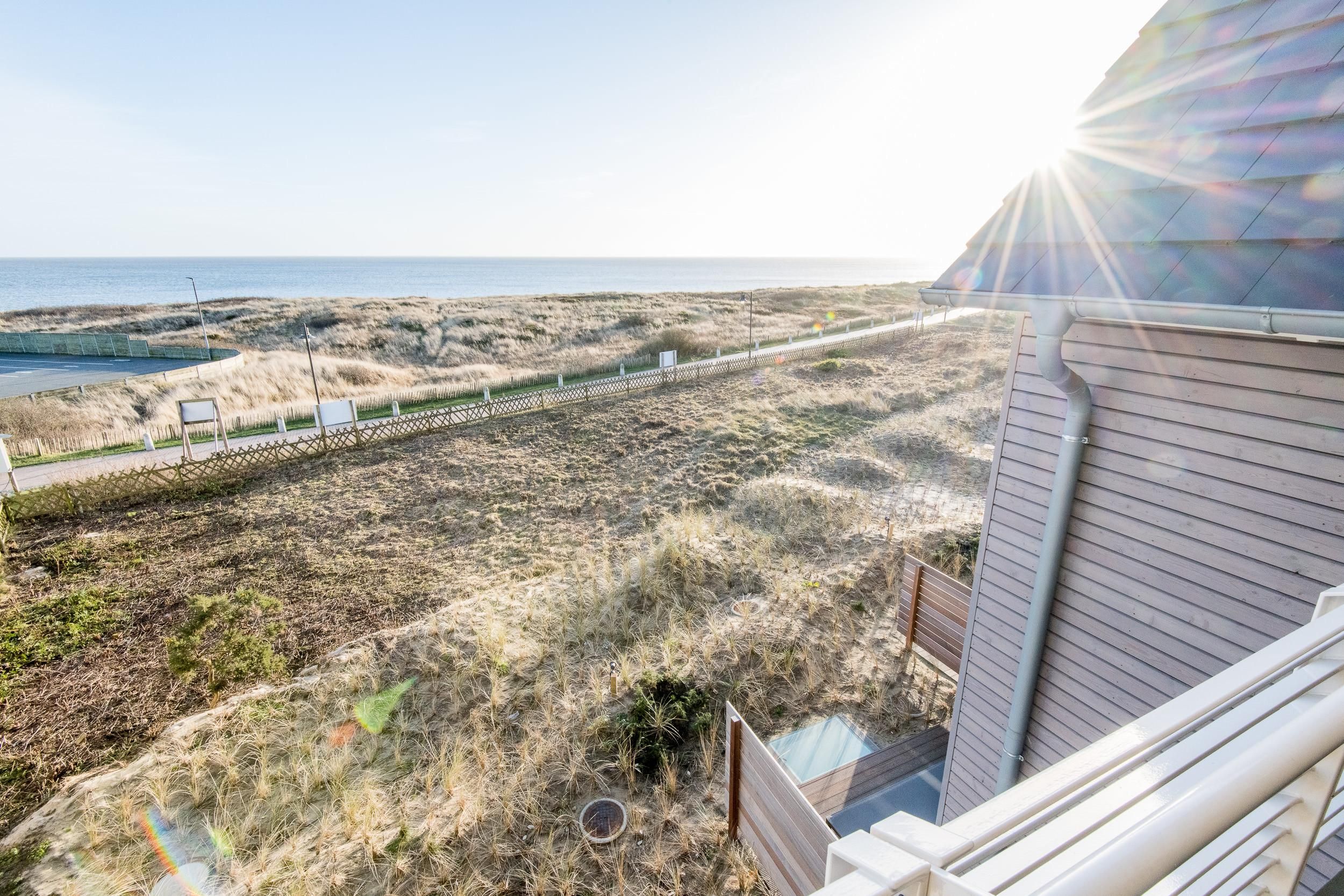 Ausblick aus Ferienwohnung auf Sylt