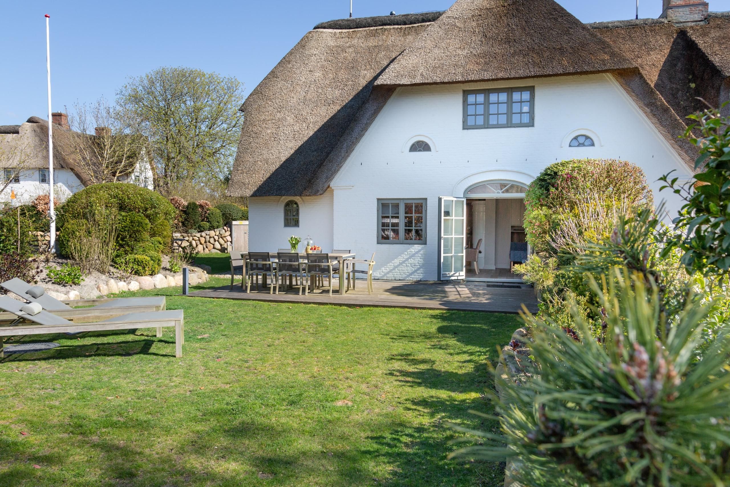 Ferienhaus mit Garten auf Sylt