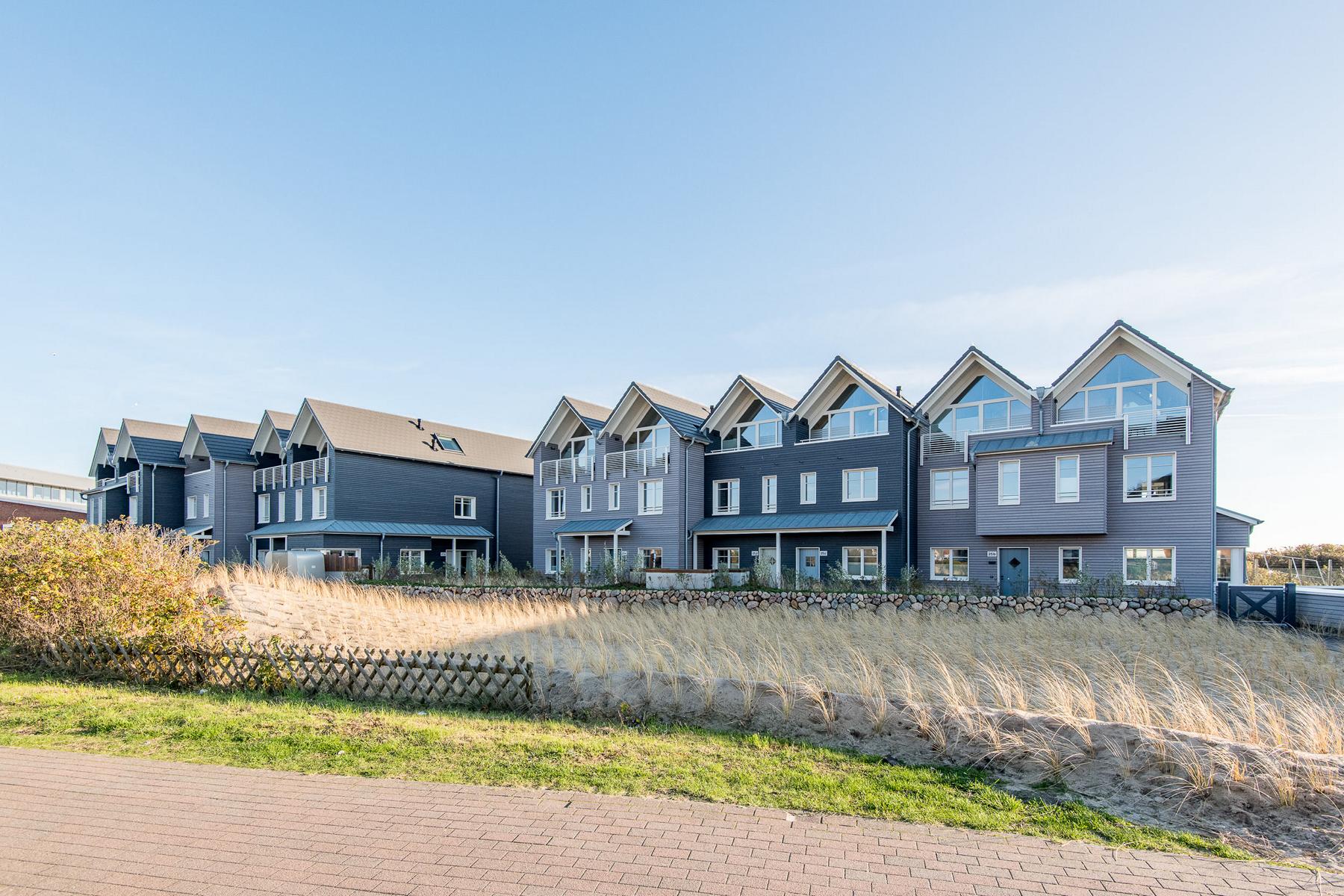 Ferienhäuser am Hafen auf Sylt