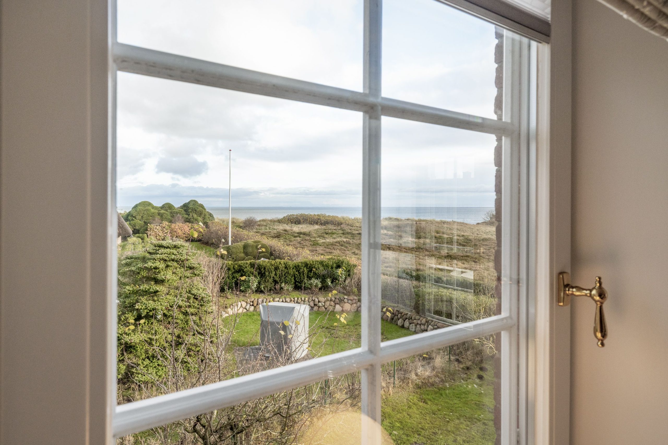 Fenster in Ferienwohnung auf Sylt