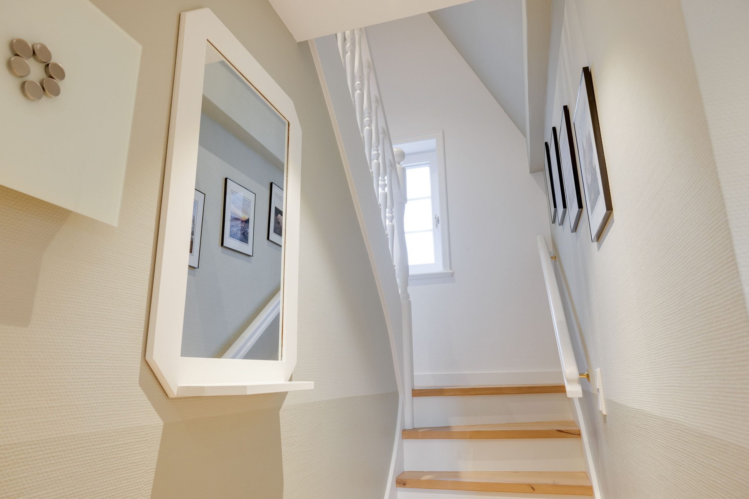 Treppe in Ferienhaus auf Sylt