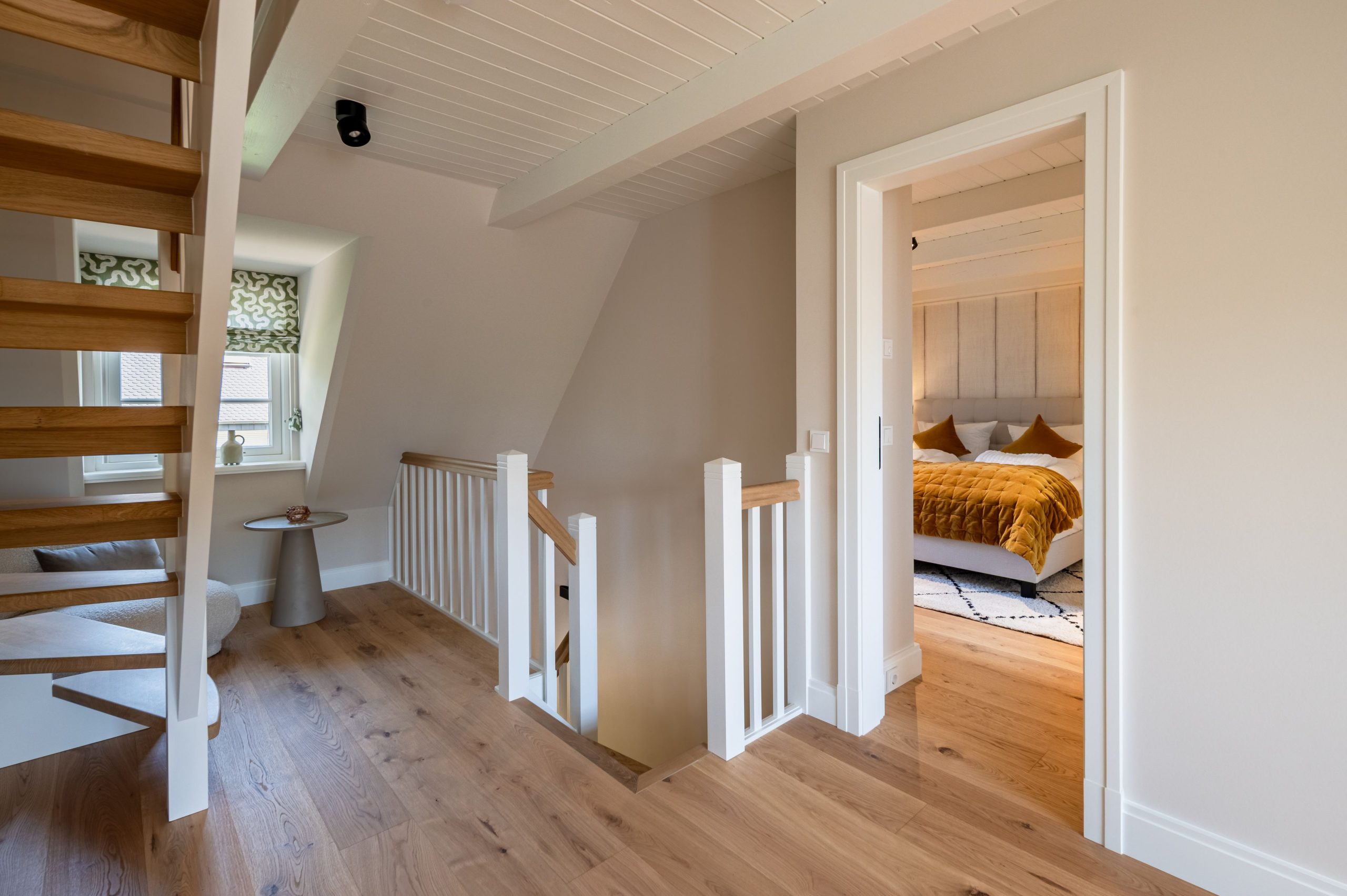 Schlafzimmer in Ferienhaus auf Sylt
