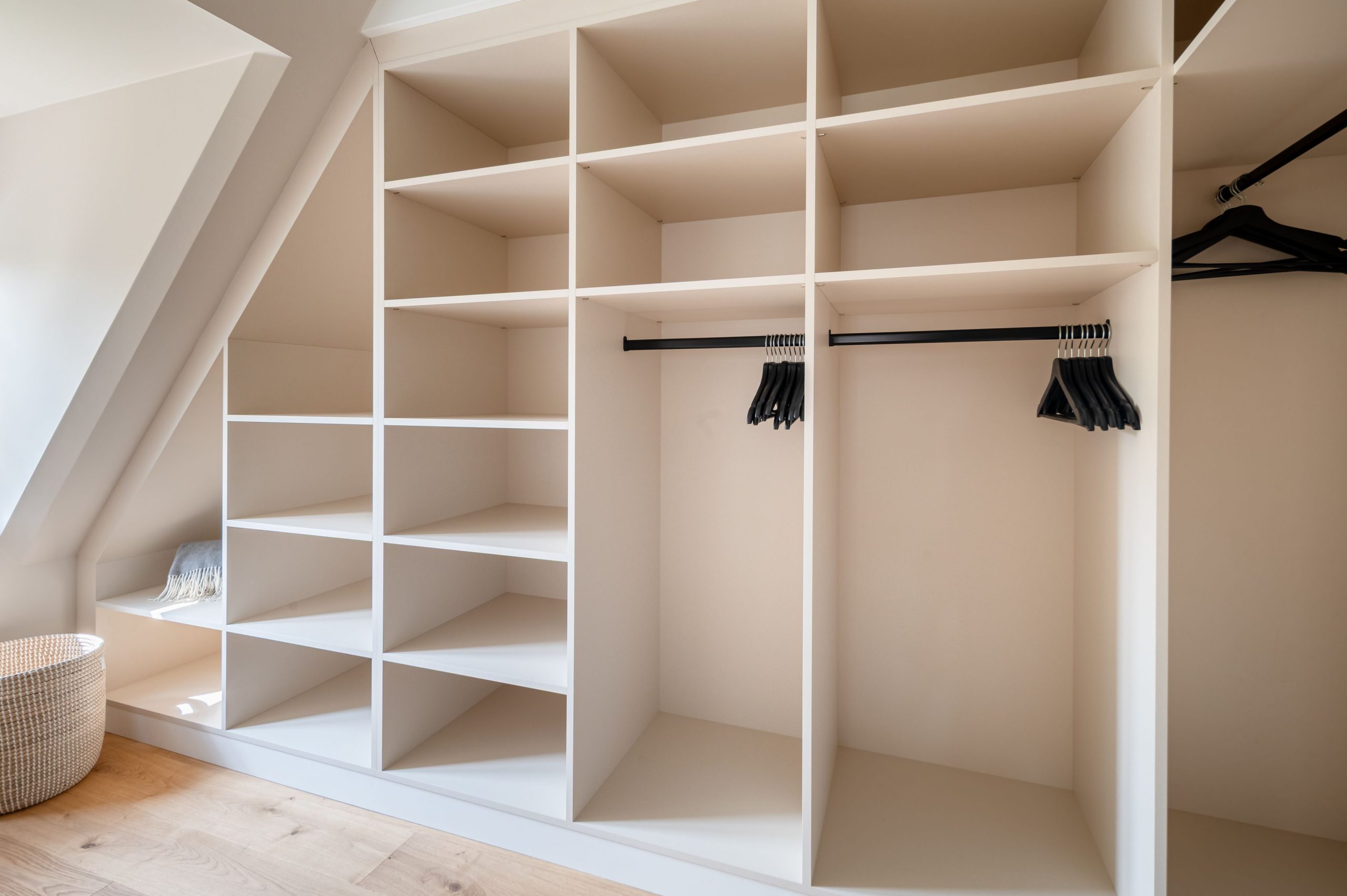 Ankleidezimmer in Ferienhaus auf Sylt
