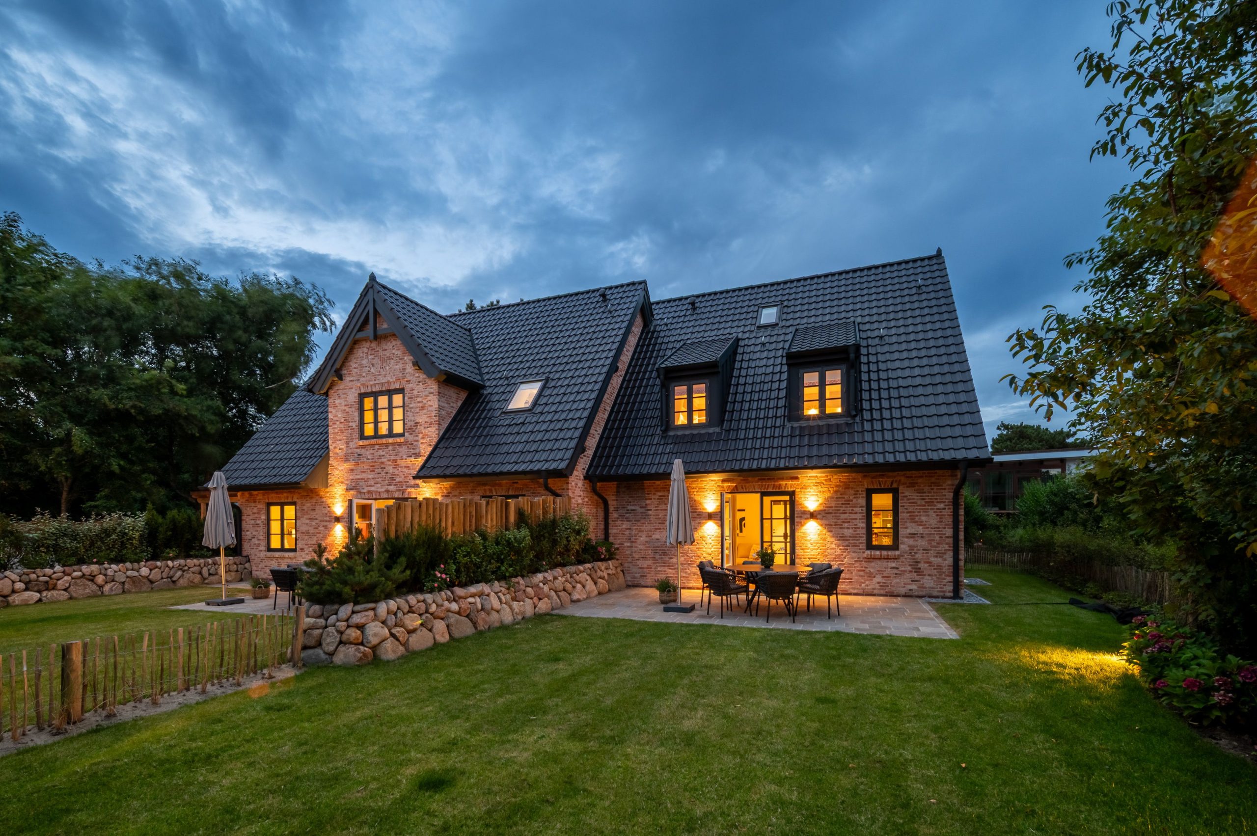 Ferienhaus mit Garten auf Sylt
